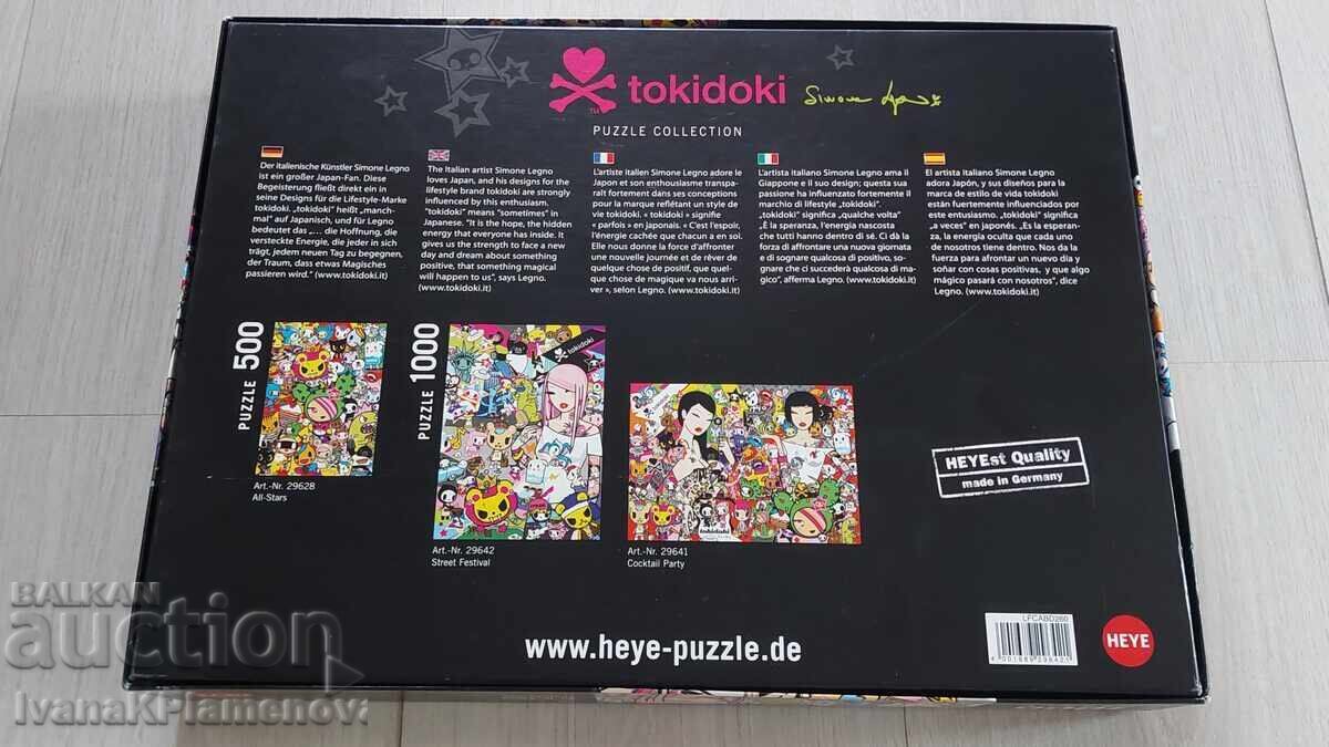 Delivery of 1000-piece puzzle for connoisseurs