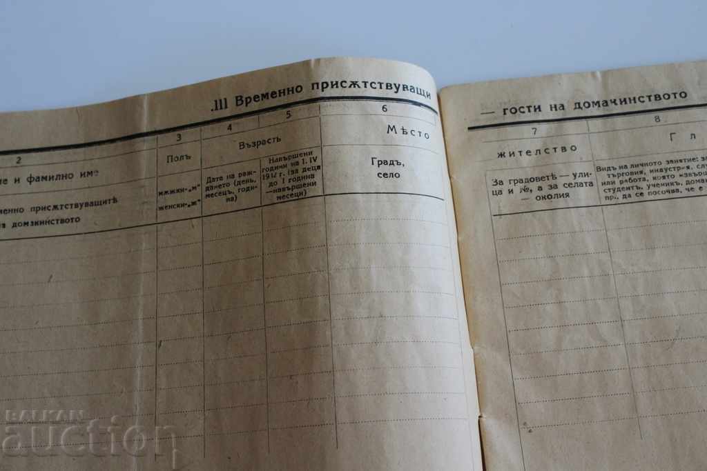 Аукцион 1944-1947 ДОМАКИНСКА СНАБДИТЕЛНА КНИЖКА ПРОВИЗИИ Аукцион 1944-1947 ДОМАКИНСКА СНАБДИТЕЛНА КНИЖКА ПРОВИЗИИ