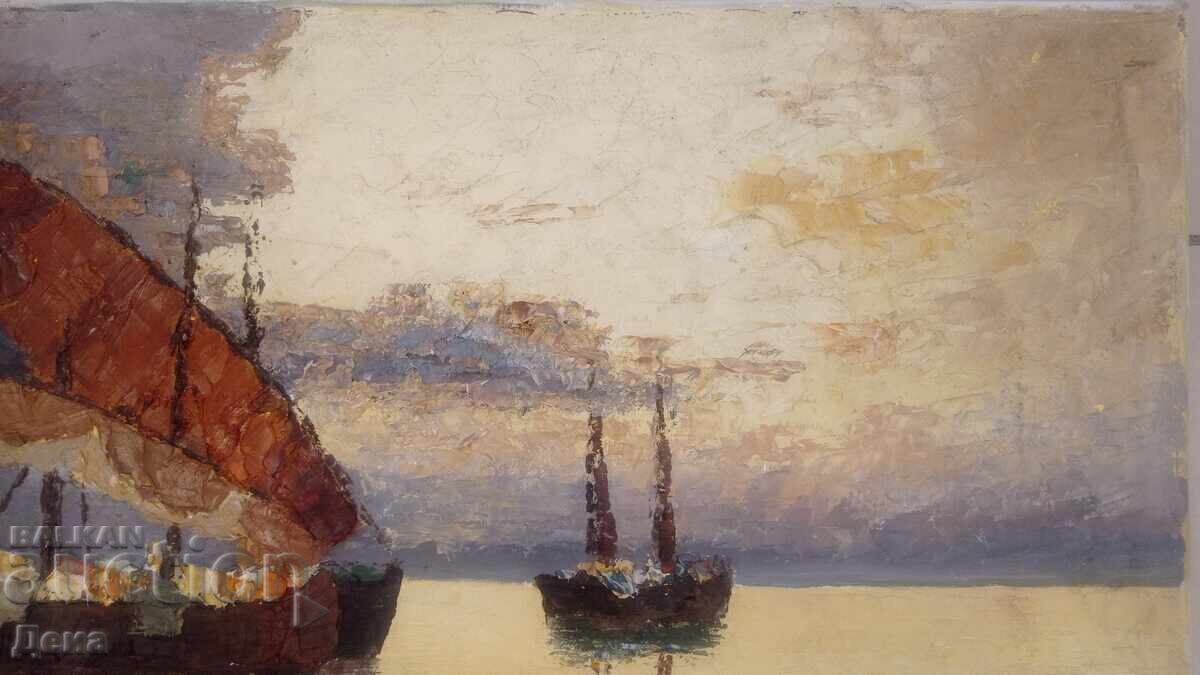 Auction Masterpiece Painting - Sea Sunset Auction Masterpiece Painting - Sea Sunset