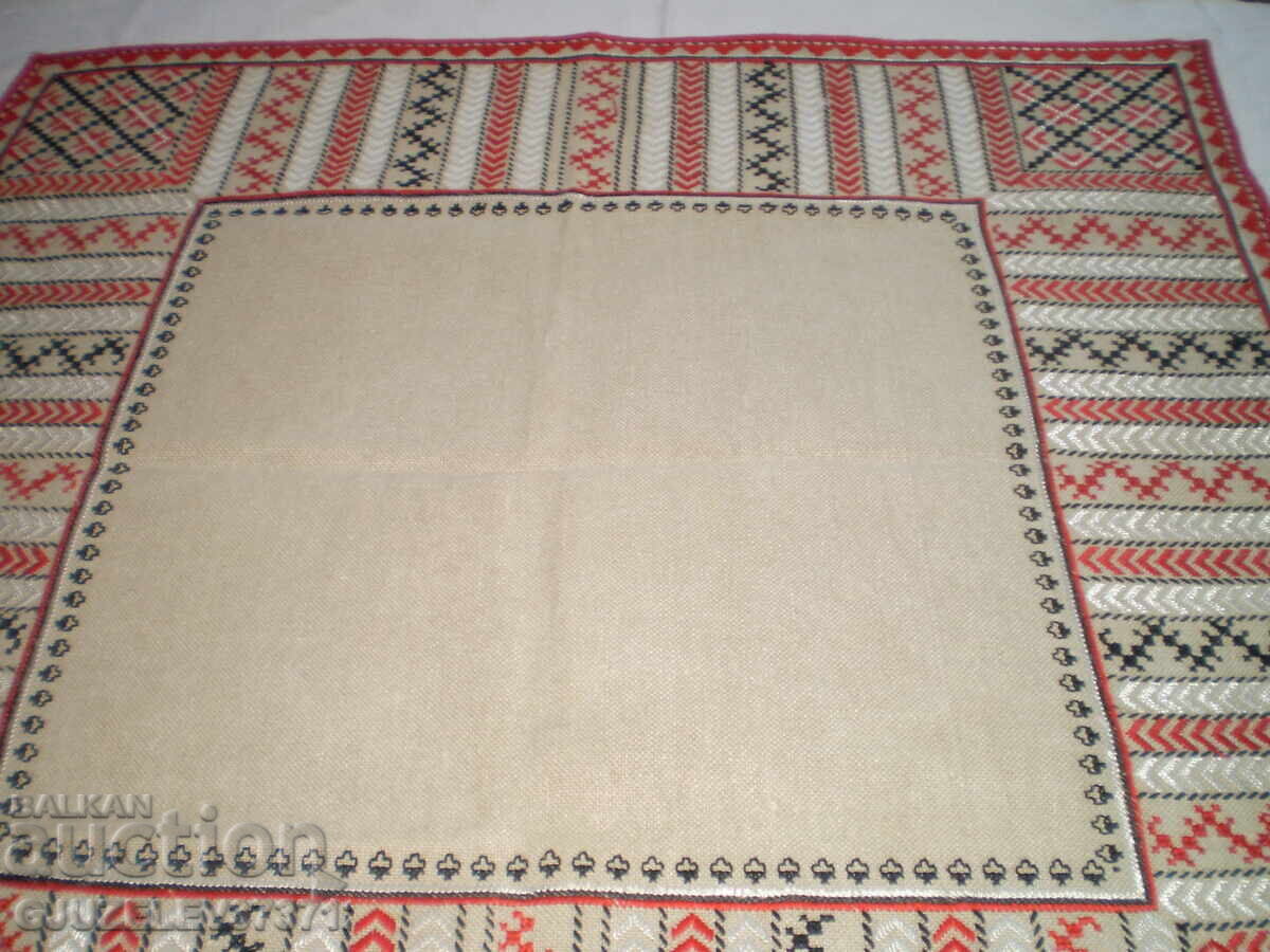 Παλιά χειροποίητη τραπεζοκαλύπτρα, Βουλγάρικη κεντητική - 5 Παλιά χειροποίητη τραπεζοκαλύπτρα, Βουλγάρικη κεντητική - 5