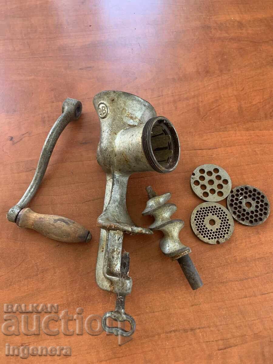 ЧАСТИ ЗА МЕСОМЕЛАЧКА № 5 РЕШЕТКА 3 БР. КОРПУС ВИНТ И ДР.