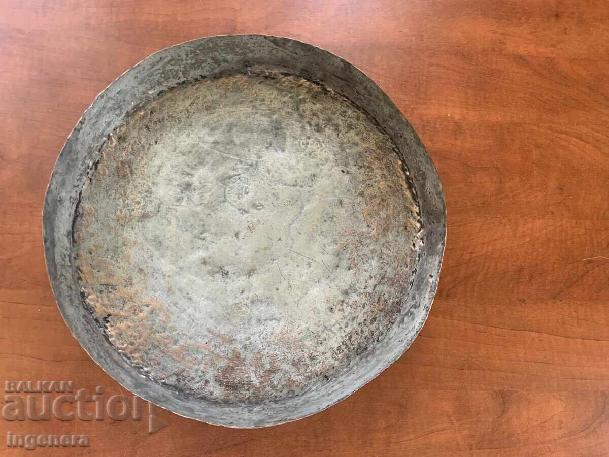 Παράδοση ΤΑΨΙ ΜΕΓΑΛΟ ΧΑΛΚΙΝΟ ΑΡΧΑΙΟ ΑΠΟ ΒΑΣΙΛΙΚΗ ΕΠΟΧΗ - 775 γρ