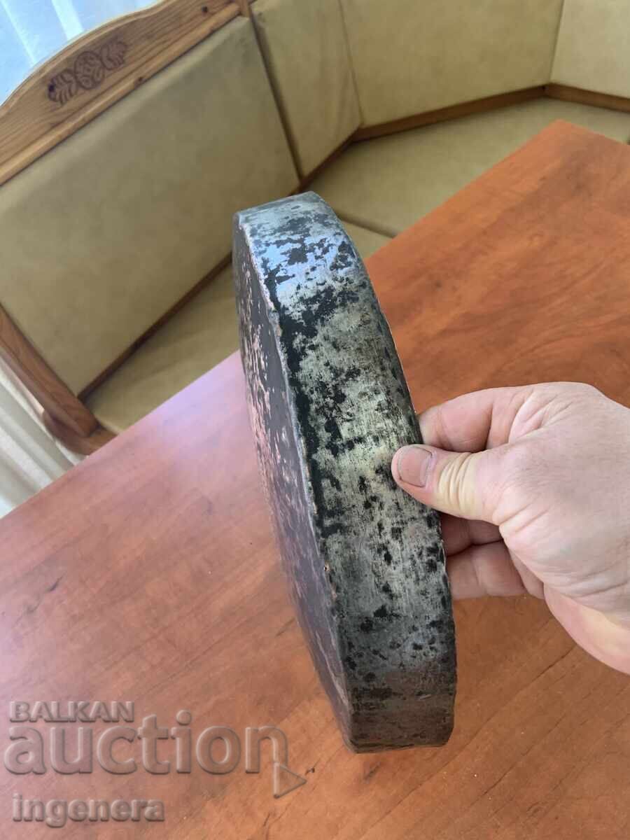 ΤΑΨΙ ΜΕΓΑΛΟ ΧΑΛΚΙΝΟ ΑΡΧΑΙΟ ΑΠΟ ΒΑΣΙΛΙΚΗ ΕΠΟΧΗ - 775 γρ - 6