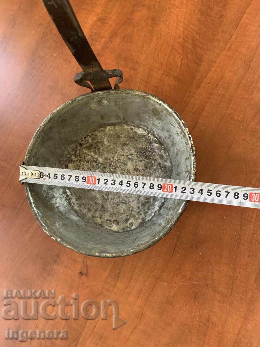 Auction COPPER PAN OLD VESSEL FROM TSARIST TIMES - 700 GR Auction COPPER PAN OLD VESSEL FROM TSARIST TIMES - 700 GR