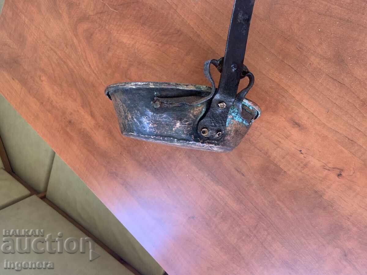 Delivery of COPPER PAN OLD VESSEL FROM TSARIST TIMES - 700 GR Delivery of COPPER PAN OLD VESSEL FROM TSARIST TIMES - 700 GR