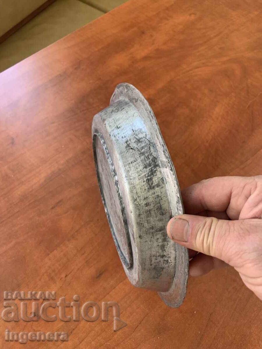 Доставка на КУПА ПАНИЦА БАКЪР МЕД ОТ ЦАРСКО ВРЕМЕ МАСИВНА-585 ГР.