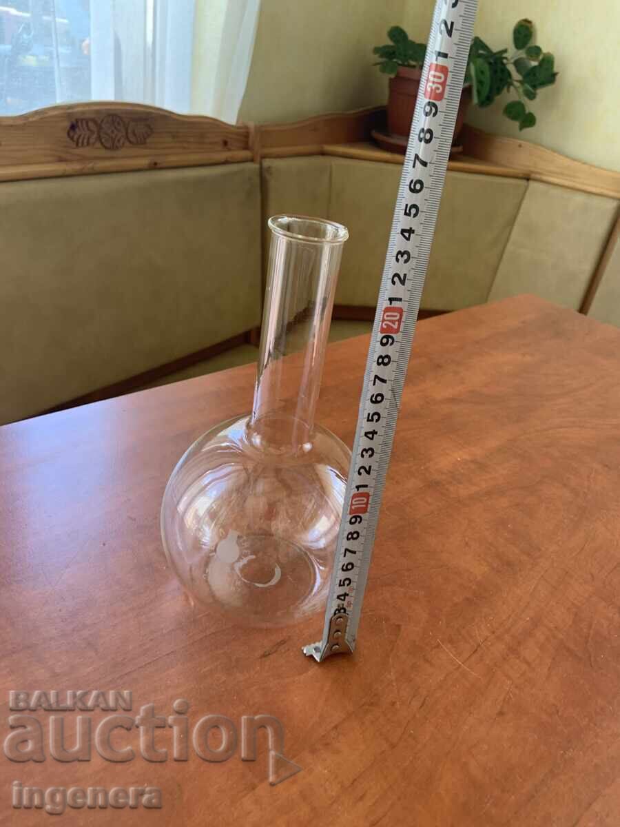 GLASSWARE GLASS FLASK VESSEL BALLOON LABORATORY - 1000 ML with price 27.00 BGN | € 13.80