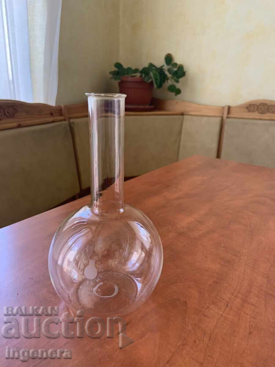 GLASSWARE GLASS FLASK VESSEL BALLOON LABORATORY - 1000 ML