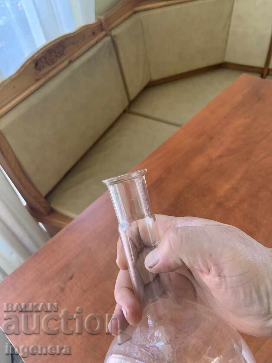 Auction  GLASSWARE GLASS FLASK VESSEL BALLOON LABORATORY - 1000 ML