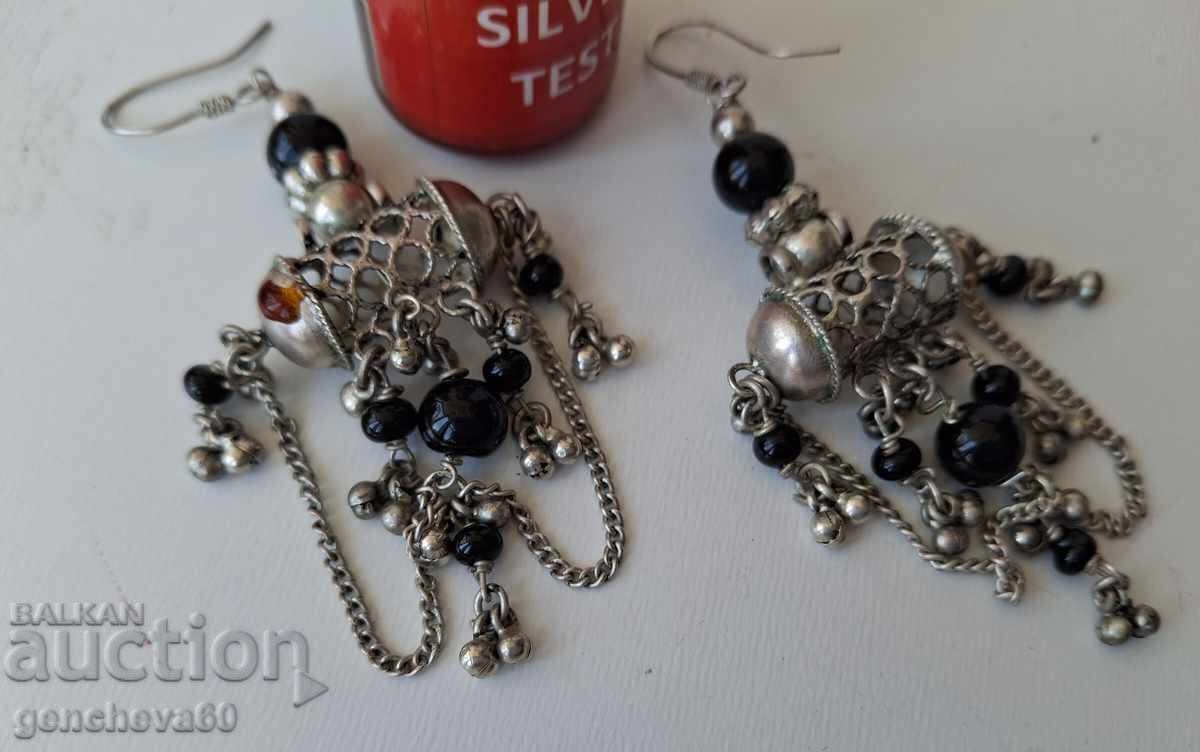 Παράδοση Χειροποίητα σκουλαρίκια, ασημένια 925 φορεσιά