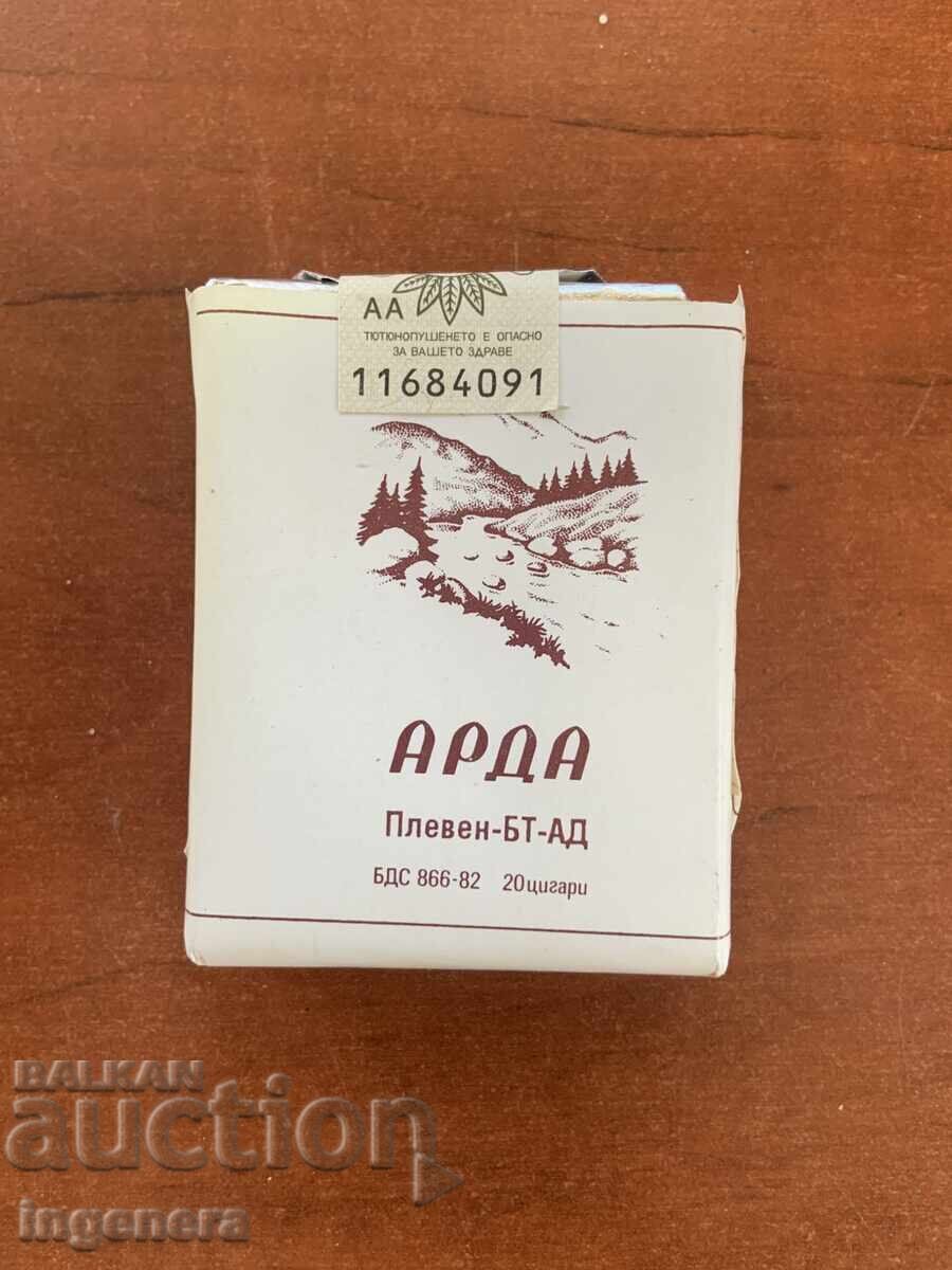 ARDA CIGARETTES PACK WITHOUT FILTER FOR COLLECTION with price 25.00 BGN | € 12.78 ARDA CIGARETTES PACK WITHOUT FILTER FOR COLLECTION with price 25.00 BGN | € 12.78