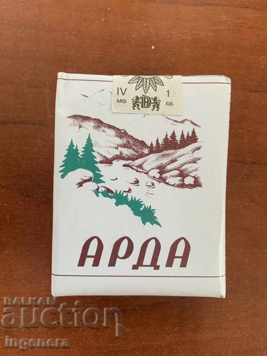 ARDA CIGARETTES PACK WITHOUT FILTER FOR COLLECTION ARDA CIGARETTES PACK WITHOUT FILTER FOR COLLECTION