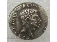 Denar al lui Brutus, 44 î.Hr. - REPLICĂ