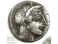 Tetradrahmă - Zeița Atena Palada - REPLICĂ
