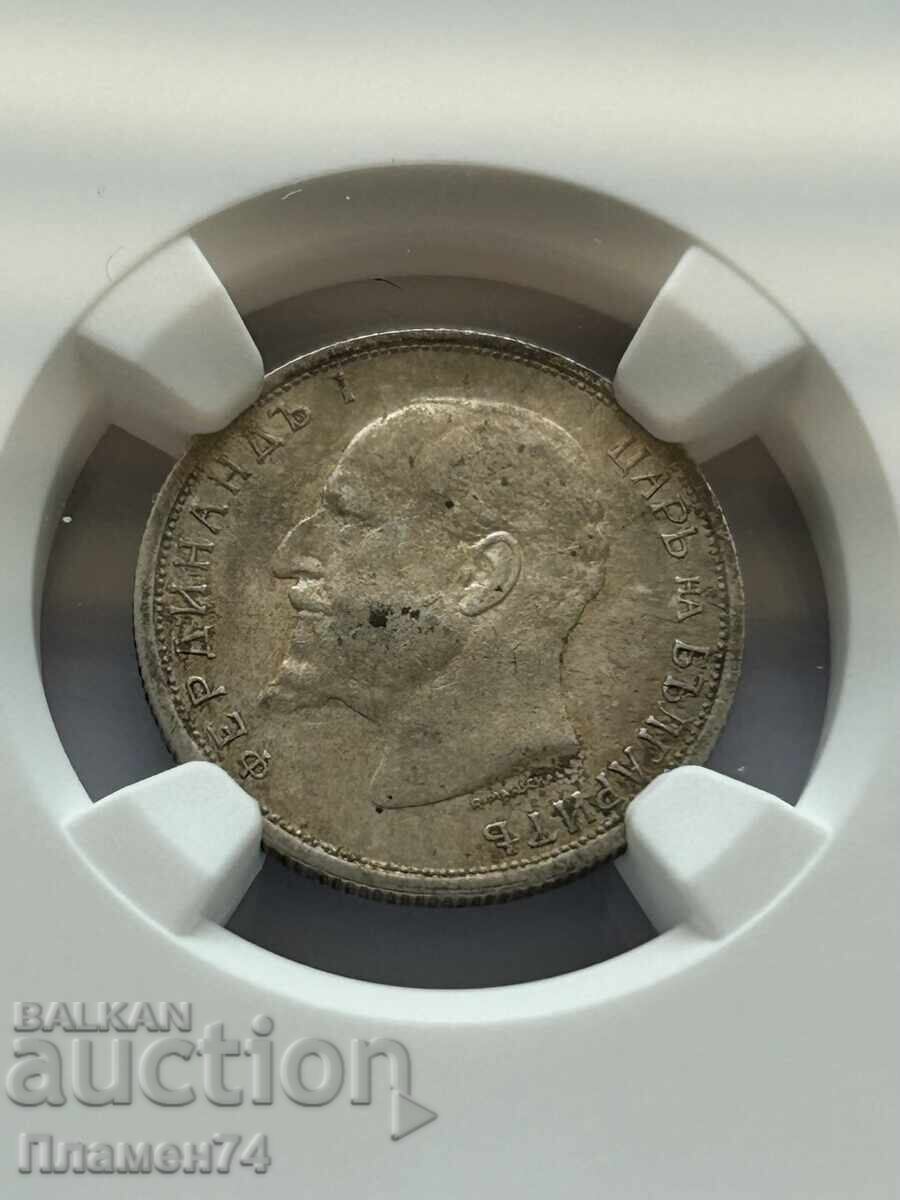 50 stotinki 1912 AU53 Bŭlgariya cu preț 85.00 BGN | € 43.46