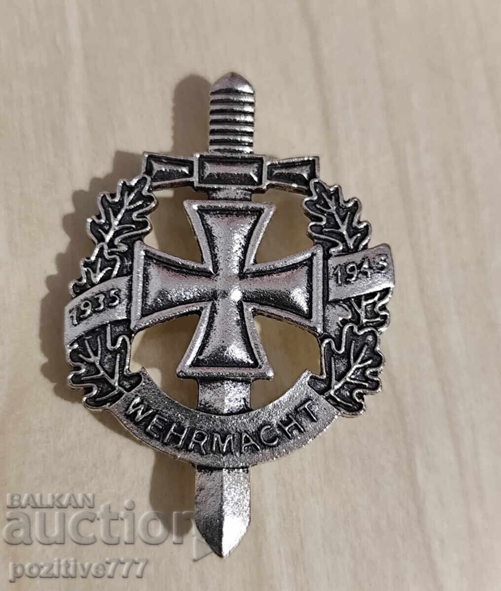 Antique Old Wehrmacht Military Badge 3 Reich with price 190.00 BGN | € 97.15 Antique Old Wehrmacht Military Badge 3 Reich with price 190.00 BGN | € 97.15