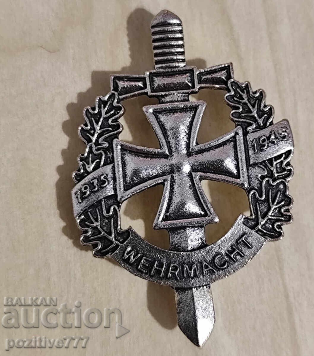 Antique Old Wehrmacht Military Badge 3 Reich Antique Old Wehrmacht Military Badge 3 Reich