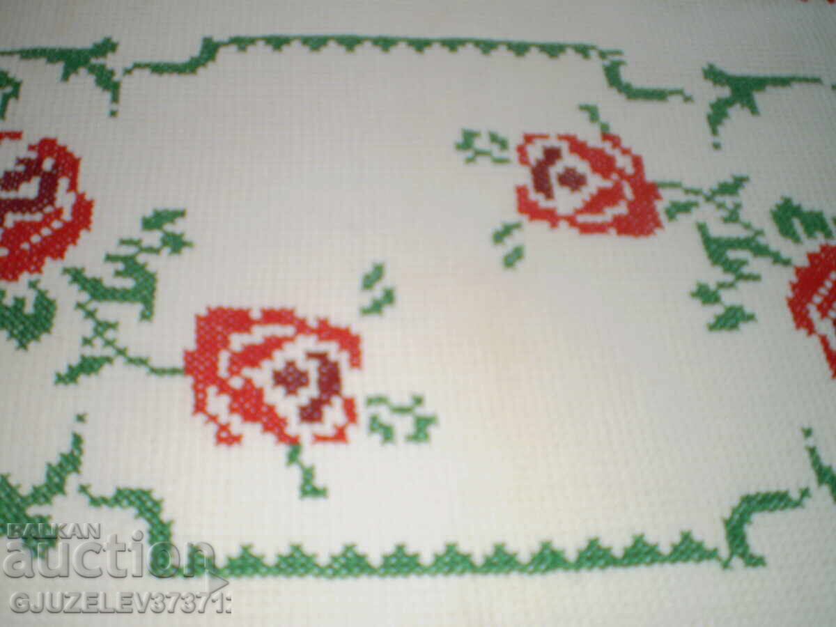 Χειροποίητη, χειροκέντητη, μακρόστενη κουβέρτα από τον 19ο αιώνα - 5 Χειροποίητη, χειροκέντητη, μακρόστενη κουβέρτα από τον 19ο αιώνα - 5