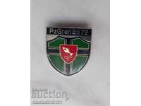 Εμβλημα του 72ου Τεθωρακισμένου Τάγματος Γρεναδιέρων Γερμανίας