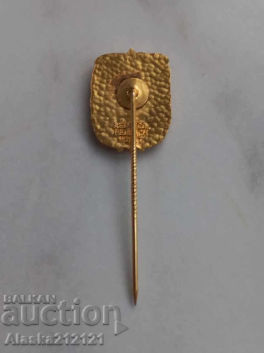 Σήμα - Διεθνής Ομοσπονδία Δημοφιλών Αθλημάτων - σμάλτο με τιμή 2.00 BGN | € 1.02 Σήμα - Διεθνής Ομοσπονδία Δημοφιλών Αθλημάτων - σμάλτο με τιμή 2.00 BGN | € 1.02