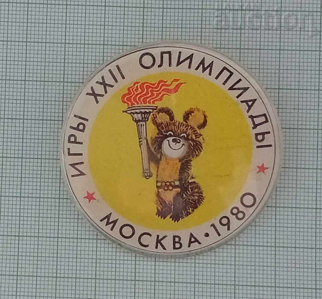 ОЛИМПИАДА МОСКВА 1980 МЕЧЕТО МИША ФАКЕЛ СССР ЗНАЧКА ОЛИМПИАДА МОСКВА 1980 МЕЧЕТО МИША ФАКЕЛ СССР ЗНАЧКА