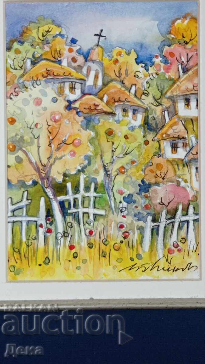 Delivery of Beautiful, masterfully done watercolor! Delivery of Beautiful, masterfully done watercolor!