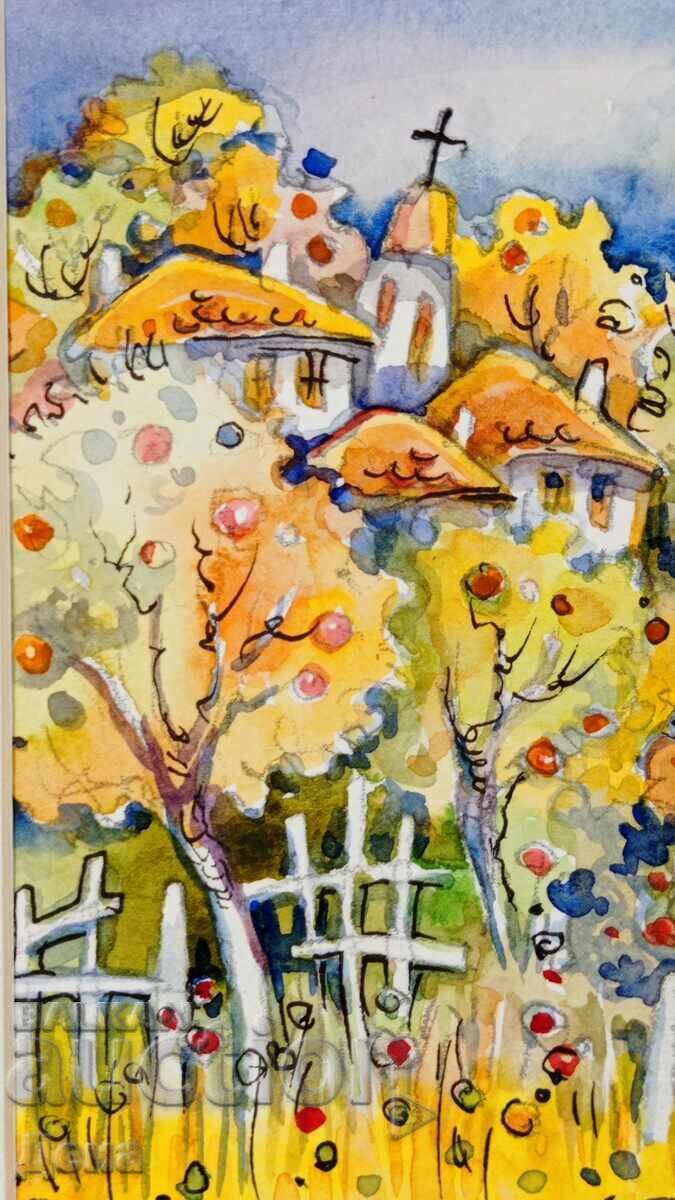 Beautiful, masterfully done watercolor! - 5