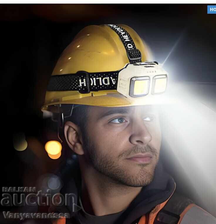 Auction Professional LED Headlamp EDAR HX816S | USB-C Auction Professional LED Headlamp EDAR HX816S | USB-C