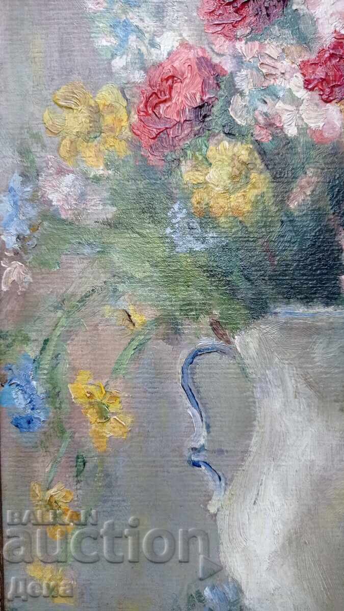 Penka Popova painting from the 50s - 7 Penka Popova painting from the 50s - 7