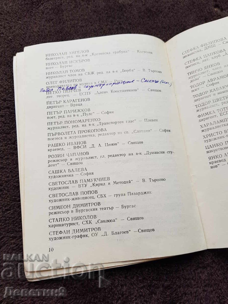 Delivery of Reference - OSK Svistov 1981