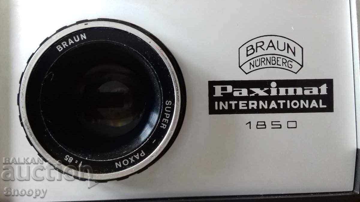 Paximat International 1850 Projector Braun Nuernberg - 5 Paximat International 1850 Projector Braun Nuernberg - 5