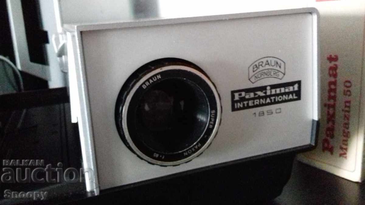 Paximat International 1850 Projector Braun Nuernberg