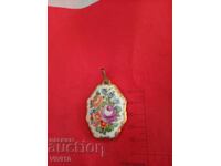 Antique pendant, Rosenthal, porcelain