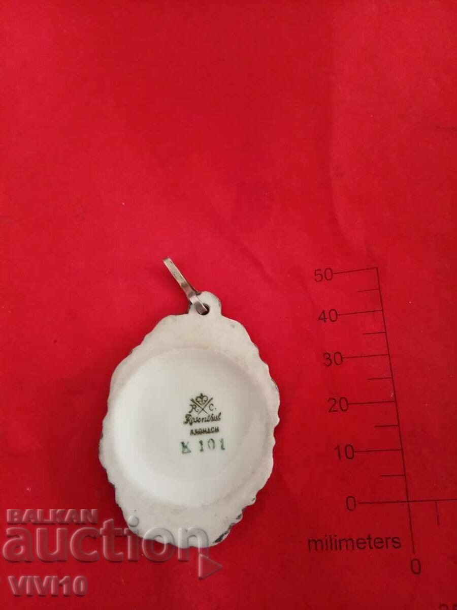 Antique Pendant, Rosenthal Porcelain with price 120.00 BGN | € 61.36