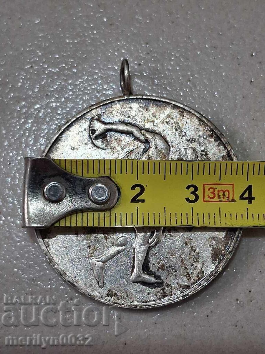 Δημοπρασία Χάλκινη πλακέτα, μετάλλιο, σήμα - ΛΔΒ