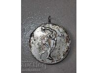 Plachetă de bronz, medalie, insignă - RPR