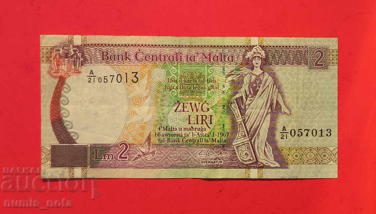 Malta 2 lire 1967 Malta 2 lire 1967