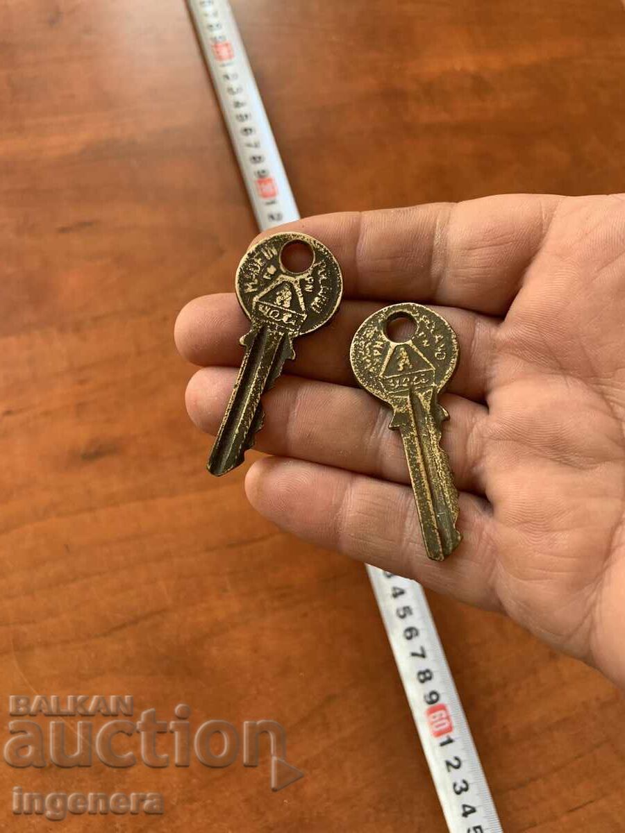 Δημοπρασία ΚΛΕΙΔΙ ΜΥΣΤΙΚΟ ΠΑΛΑΙΟ - 2 ΤΕΜ