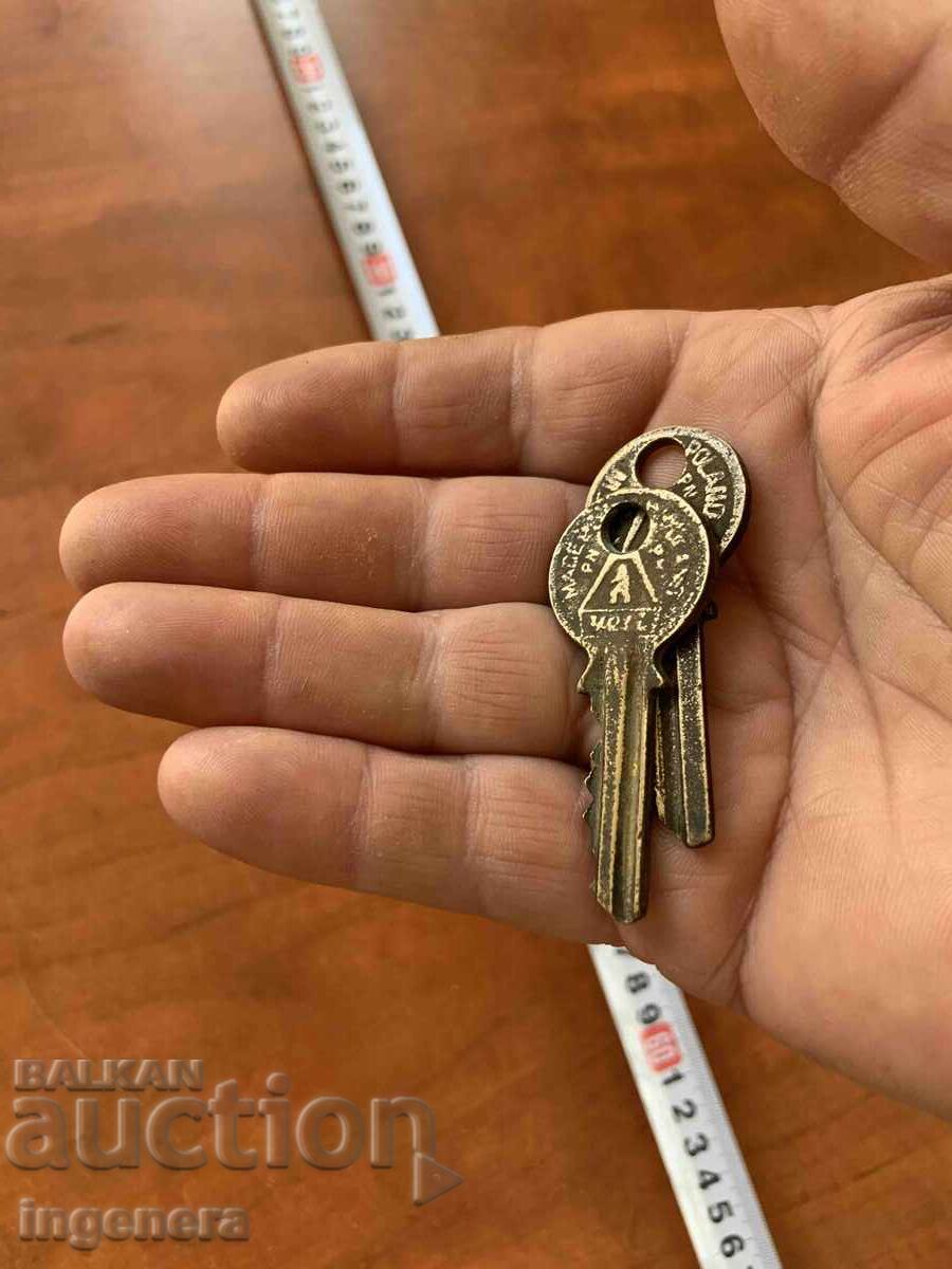 Παράδοση ΚΛΕΙΔΙ ΜΥΣΤΙΚΟ ΠΑΛΑΙΟ - 2 ΤΕΜ