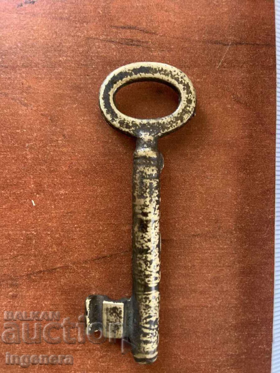 ANTIQUE KEY FROM GRANDMOTHER AND GRANDFATHER'S CHESTS CUT PADLOCK with price 7.00 BGN | € 3.58 ANTIQUE KEY FROM GRANDMOTHER AND GRANDFATHER'S CHESTS CUT PADLOCK with price 7.00 BGN | € 3.58