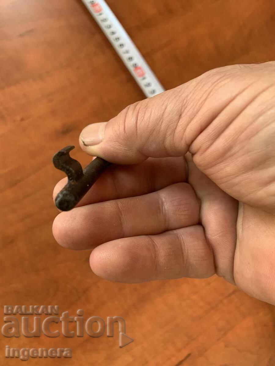 Auction  ANTIQUE KEY FROM GRANDMOTHER AND GRANDFATHER'S CHESTS CUT PADLOCK