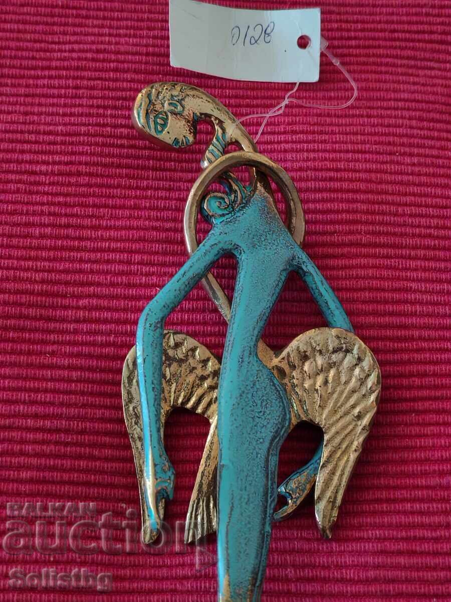 Αγαλματίδιο Λήδα με κύκνο, Ελληνίδα βασίλισσα της αρχαίας ελληνικής πόλης - 5