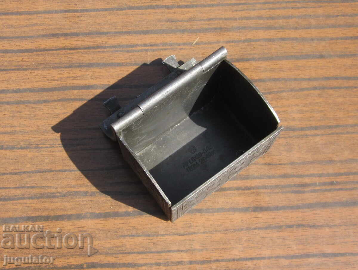 Παράδοση Από σοσιαλιστική Ρωσική Σοβιετική θήκη κουτί κοσμημάτων με σήμανση