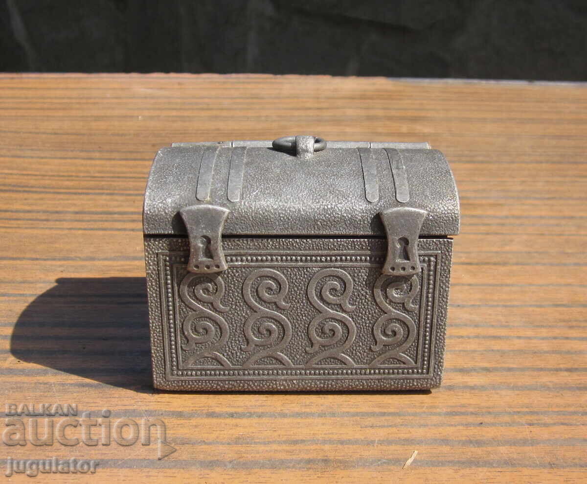 Από σοσιαλιστική Ρωσική Σοβιετική θήκη κουτί κοσμημάτων με σήμανση