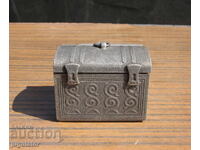 Από σοσιαλιστική Ρωσική Σοβιετική θήκη κουτί κοσμημάτων με σήμανση