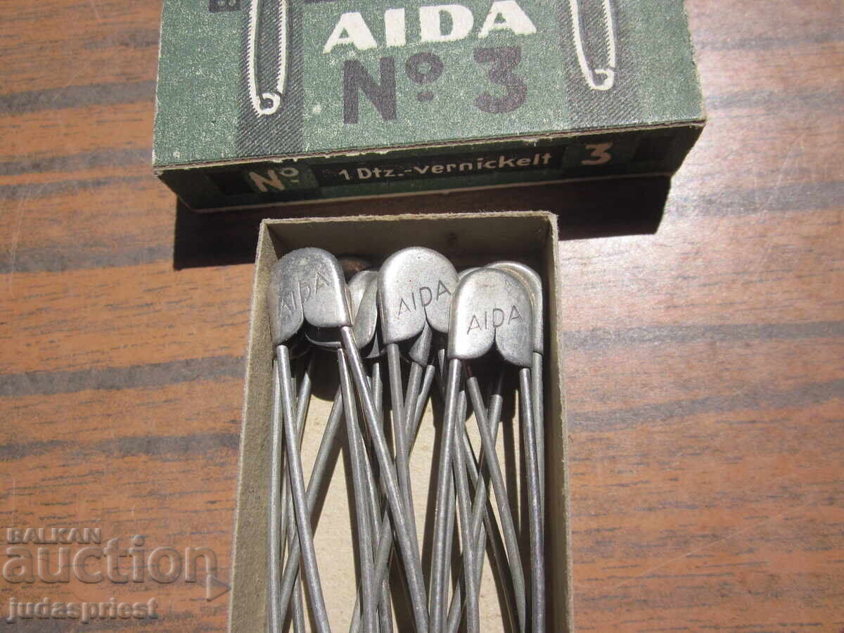 Παράδοση VSV Γερμανικές στρατιωτικές καρφίτσες ασφαλείας πεδίου μάχης AIDA Παράδοση VSV Γερμανικές στρατιωτικές καρφίτσες ασφαλείας πεδίου μάχης AIDA