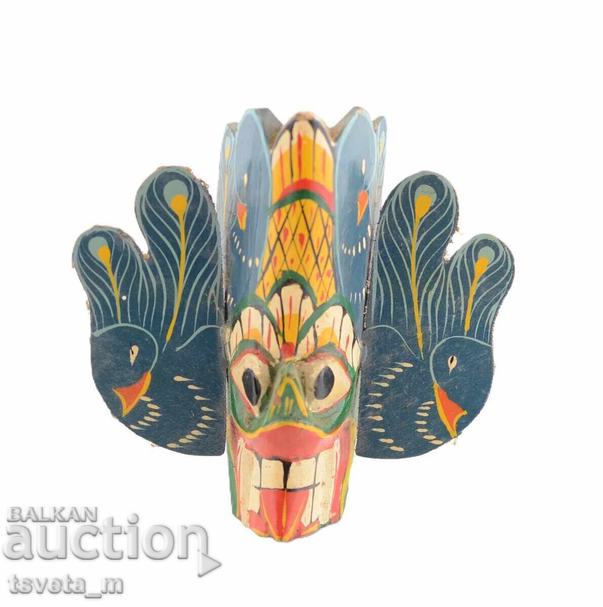 Dyrvena maska za okachvane na stena  Shri Lanka