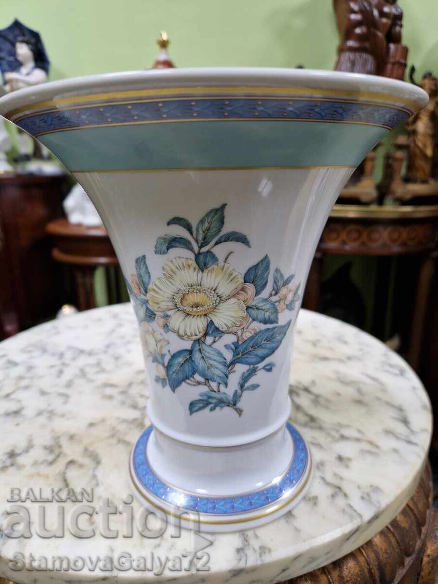 Antique Designer German Porcelain Vase KAISER - 6