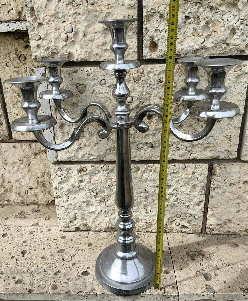 Livrarea .SFEMINAR MARE DE 60CM CU 5 SUPORT SLUMANARI EXCELENT Livrarea .SFEMINAR MARE DE 60CM CU 5 SUPORT SLUMANARI EXCELENT