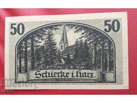 Banknote-Germany-Saxony-Shirke-50 pfennig 1921